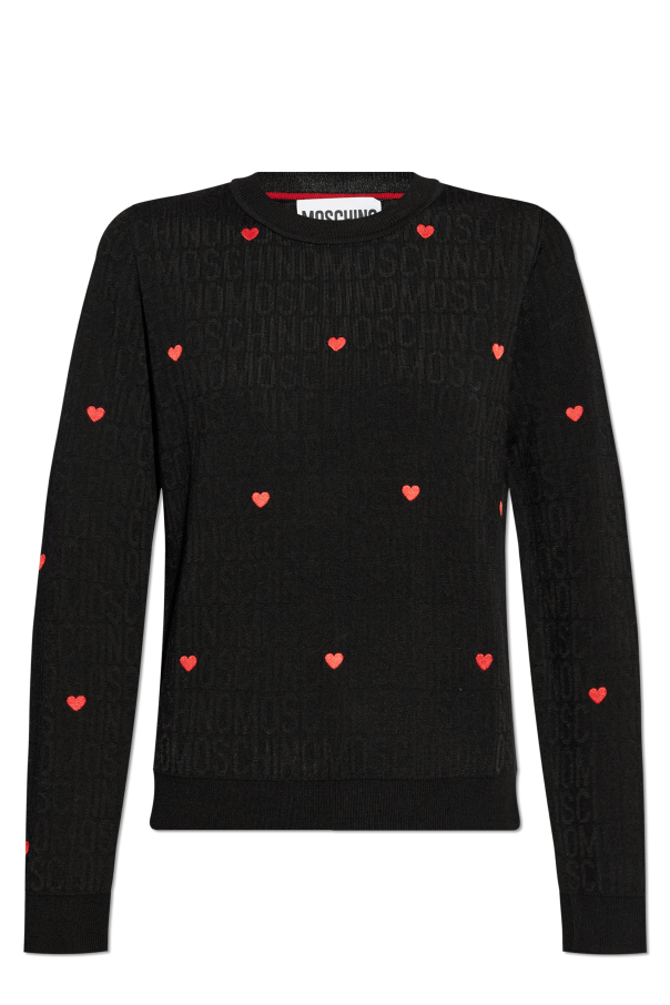 Moschino Sweater with embroidered pattern Women s Clothing Vitkac